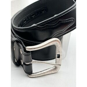 Nocona Belt Co Western Black Ranger Genuine Leather Belt Size 36 N2450401